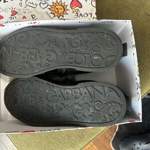 Dolce & Gabbana Kids Black Shoes